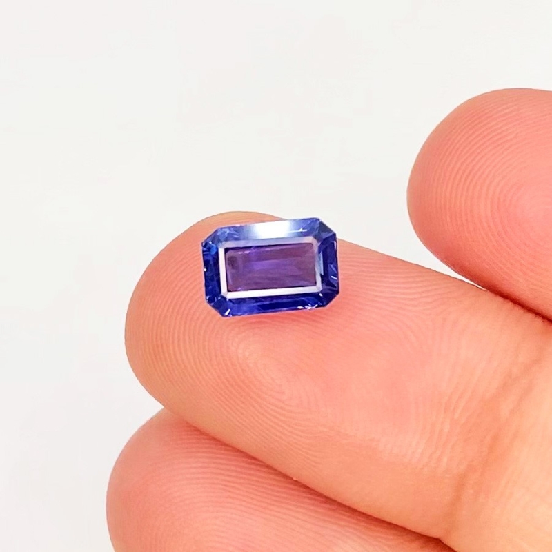 Blue Sapphire 5.15X7.67mm Step Cut Octagon AA+ Grade Loose Gemstone - 153583