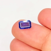 Blue Sapphire 5.15X7.67mm Step Cut Octagon AA+ Grade Loose Gemstone - 153583