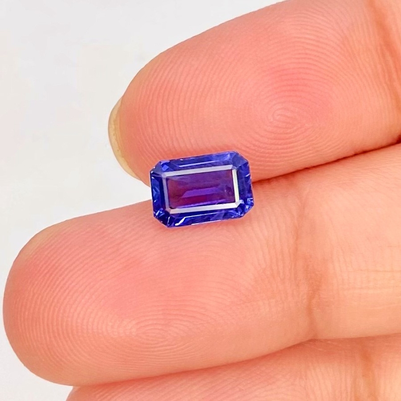 Blue Sapphire 5.15X7.67mm Step Cut Octagon AA+ Grade Loose Gemstone - 153583