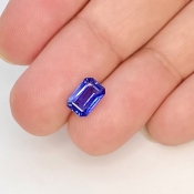 Blue Sapphire 5.15X7.67mm Step Cut Octagon AA+ Grade Loose Gemstone - 153583
