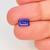 Blue Sapphire 5.15X7.67mm Step Cut Octagon AA+ Grade Loose Gemstone - 153583