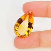 Citrine 26x16mm Faceted Pear AAA Grade Loose Gemstone - 158783