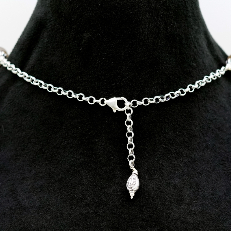 Golden Rutile Smooth Round Shape Gemstone Beads Necklace