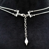 Golden Rutile Hand Crafted Round Shape Gemstone Beads Necklace