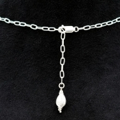 Green Amethyst Hand Crafted Nuggets  Shape Gemstone Beads Necklace