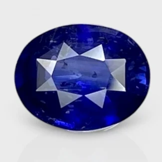 3.05 Cts. Blue Sapphire 9.80x7.70mm Faceted Oval Shape A+ Grade Loose Gemstone - Total 1 Pc.