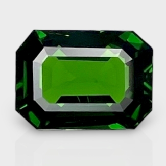 3.88 Cts. Tsavorite Garnet 9.91x7.24mm Step Cut Octagon Shape AAA+ Grade Loose Gemstone - Total 1 Pc.