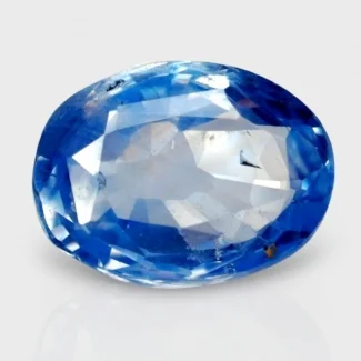 4.01 Cts. Blue Sapphire 10.71x7.95mm Faceted Oval Shape A+ Grade Loose Gemstone - Total  1 Pc.