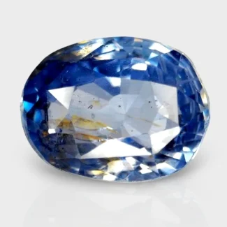 3.53 Cts. Blue Sapphire 9.26x7.15mm Faceted Oval Shape A+ Grade Loose Gemstone - Total  1 Pc.