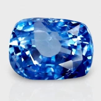 3.06 Cts. Blue Sapphire 8.71x6.31mm Faceted Cushion Shape A+ Grade Loose Gemstone - Total  1 Pc.