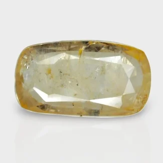 4.75 Cts. Yellow Sapphire 12.40x6.90mm Faceted Cushion Shape A+ Grade Loose Gemstone - Total 1 Pc.