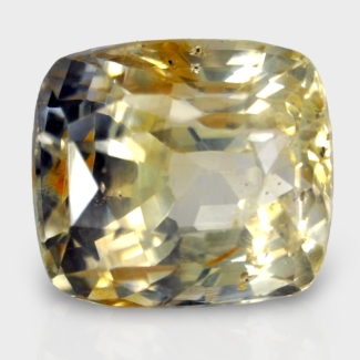 5.02 Cts. Yellow Sapphire 9x8.10mm Faceted Cushion Shape A+ Grade Loose Gemstone - Total 1 Pc.