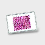 Pink Tourmaline 6x4mm Faceted Oval A+ Gemstones Parcel - 170173