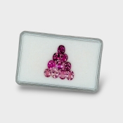 Pink Tourmaline 6x5mm Faceted Oval A+ Gemstones Parcel - 170200