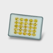 Yellow Beryl 9x7mm Faceted Oval AAA Gemstones Parcel - 170600