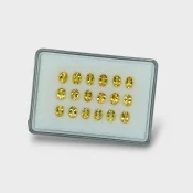 Yellow Beryl 8x6mm Faceted Oval AAA Gemstones Parcel - 170591