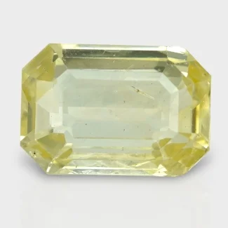 11.8 Cts. Yellow Sapphire 15.09x10.44mm Step Cut Octagon Shape AA Grade Loose Gemstone - Total 1 Pc.