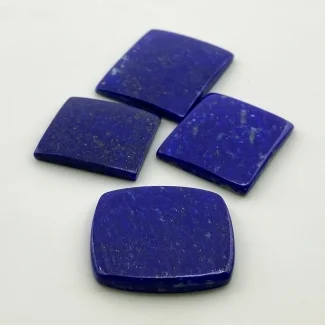 107.3 Cts. Lapis Lazuli 21.05-33.80Cts. Smooth Mix Shape AA+ Grade Cabochons Parcel - Total 4 Pc.