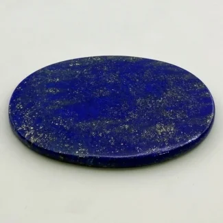 165.9 Cts. Lapis Lazuli 67x43mm Smooth Oval Shape AAA+ Grade Loose Cabochon - Total 1 Pc.