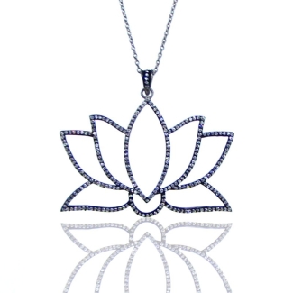 Diamond White CZ 925 Sterling Silver Pendant