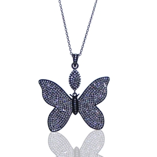 Diamond White CZ 925 Sterling Silver Pendants