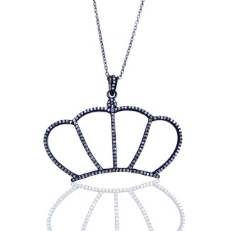 Diamond White CZ 925 Sterling Silver Pendant