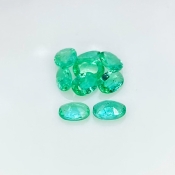 Emerald 5x3-5.5x4mm Faceted Oval A Grade Gemstones Parcel - 152367