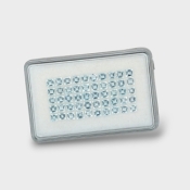 Aquamarine 3mm Step Cut Square A+ Gemstones Parcel - 180006