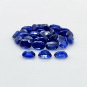 Kyanite 6x4mm Faceted Oval A Gemstones Parcel - 170907