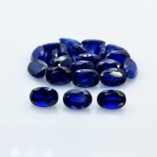 15.58 Cts. Kyanite 6x4mm Faceted Oval Shape A+ Grade Gemstones Parcel - Total 22 Pc.