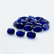 Kyanite 6x4mm Faceted Oval A+ Gemstones Parcel - 170905