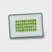 Peridot 6x4mm Faceted Cushion AA+ Gemstones Parcel - 180180