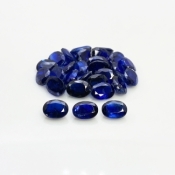 43.4 Cts. Kyanite 8X6mm Faceted Oval Shape B Grade Gemstones Parcel - Total 28 Pc.