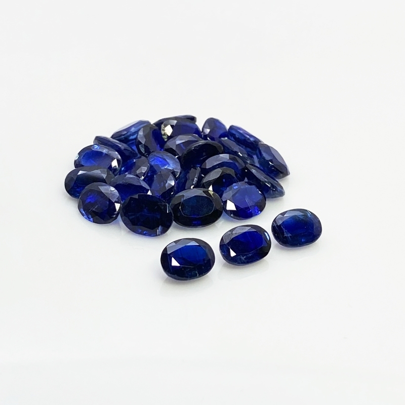 Kyanite 8X6mm Faceted Oval B Gemstones Parcel - 170883