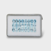 8.26 Cts. Aquamarine 6x4mm Faceted Oval Shape AA+ Grade Gemstones Parcel - Total 24 Pc.