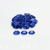 Kyanite 7x5mm Faceted Oval A Gemstones Parcel - 170870