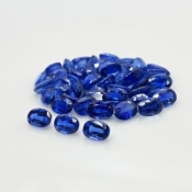 Kyanite 6x4mm Faceted Oval A Gemstones Parcel - 170904