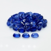 Kyanite 6x4mm Faceted Oval A Gemstones Parcel - 170904