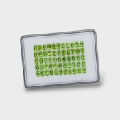 Peridot 6x4mm Faceted Cushion AA Gemstones Parcel - 180195