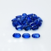 Kyanite 6x4mm Faceted Oval AA Gemstones Parcel - 170894