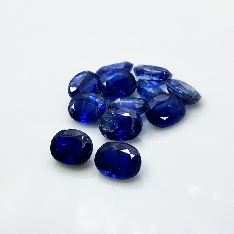 Kyanite 9X7mm Faceted Oval A Gemstones Parcel - 170891