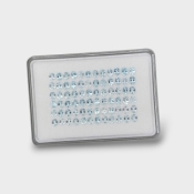 Aquamarine 5x4mm Faceted Oval A+ Gemstones Parcel - 170957