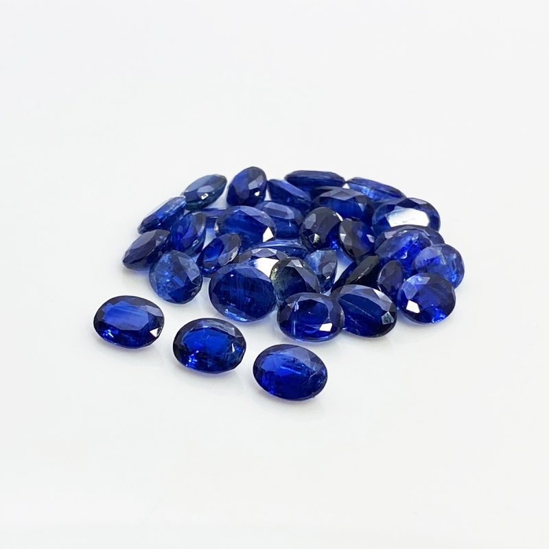 Kyanite 8X6mm Faceted Oval A Gemstones Parcel - 170901