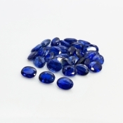 Kyanite 8X6mm Faceted Oval A Gemstones Parcel - 170901