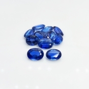 24.1 Cts. Kyanite 6X9-7X10mm Faceted Oval Shape A+ Grade Gemstones Parcel - Total 11 Pc.