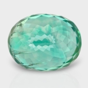 Green Kunzite 19x15mm Faceted Oval AA+ Loose Gemstone - 170974