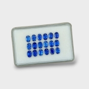 Kyanite 6x4mm Faceted Oval AAA Gemstones Parcel - 170847