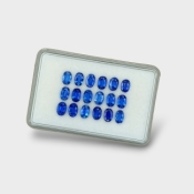 Kyanite 6x4mm Faceted Oval AAA Gemstones Parcel - 170847