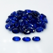 Kyanite 6x4mm Faceted Oval A+ Gemstones Parcel - 170897