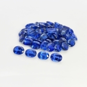 Kyanite 8X6mm Faceted Oval B Gemstones Parcel - 170884
